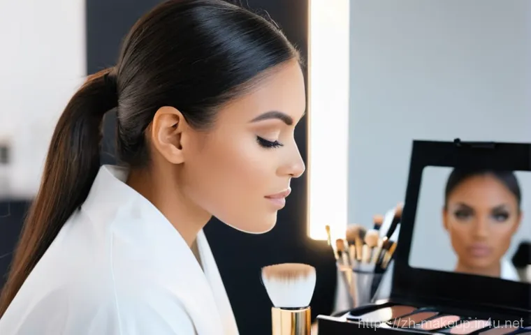 메이크업아티스트 프리랜서 계약 팁 - **Prompt:** A confident and elegant female freelance makeup artist, in her mid-30s, with a warm, inv... 메이크업아티스트 프리랜서 계약 팁 - **Prompt:** A confident and elegant female freelance makeup artist, in her mid-30s, with a warm, inv...