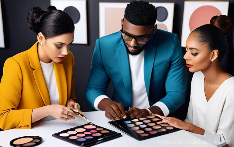 메이크업 자격증 실기 준비 방법 - **Prompt:** A highly skilled female senior makeup artist, confidently dressed in stylish yet practic... 메이크업 자격증 실기 준비 방법 - **Prompt:** A highly skilled female senior makeup artist, confidently dressed in stylish yet practic...