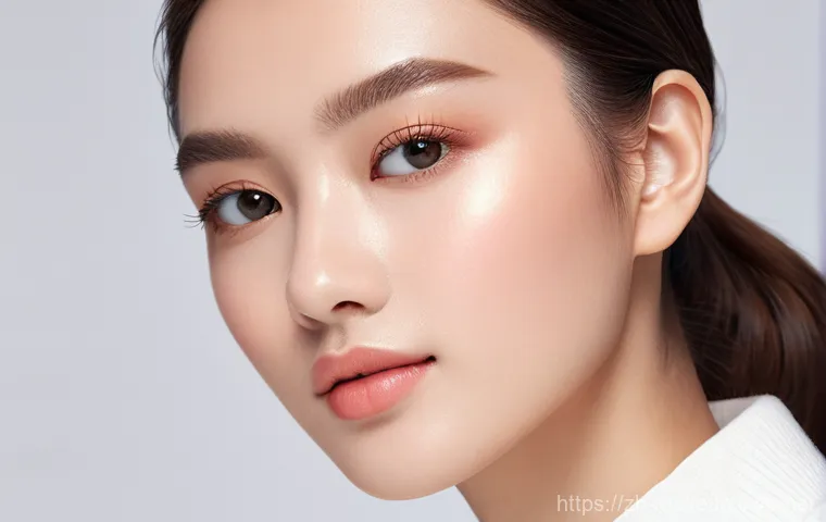 메이크업아티스트를 위한 해외 연수 과정 - A non-gender specific model showcasing an imaginative, artistic concept makeup look, drawing inspira... 메이크업아티스트를 위한 해외 연수 과정 - A non-gender specific model showcasing an imaginative, artistic concept makeup look, drawing inspira...